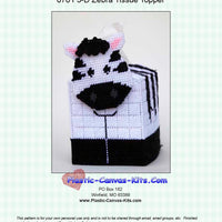 Zebra 3-D Tissue Topper