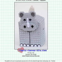 Rhinoceros 3-D Tissue Topper