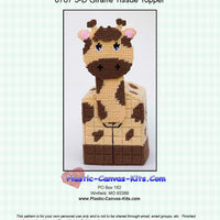 Giraffe 3-D Tissue Topper