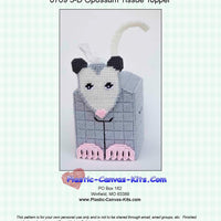 Opossum 3-D Tissue Topper