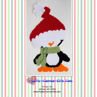 Santa Penguin Wall Hanging