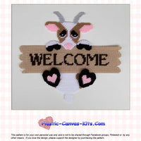 Goat Welcome Sign