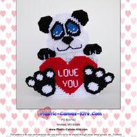 Valentine's Day Panda Treat Holder