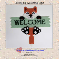 Fox Welcome Sign