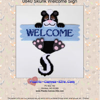 Skunk Welcome Sign