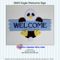 Cute Eagle Welcome Sign