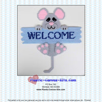 Mouse Welcome Sign