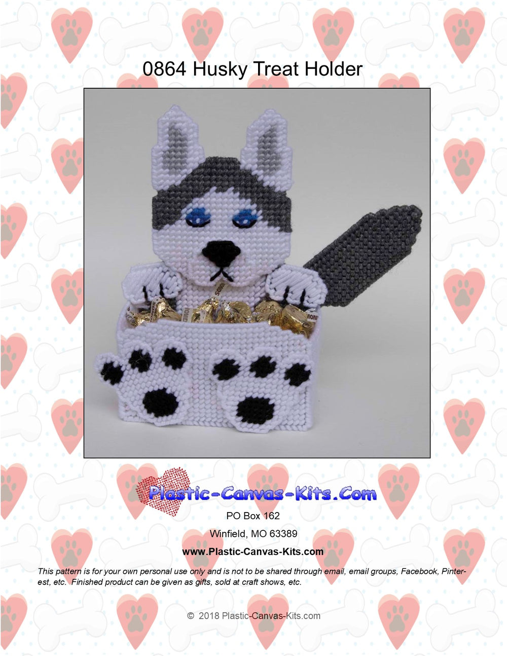 Husky Treat Holder