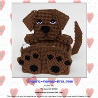 Chocolate Labrador Retriever Treat Holder