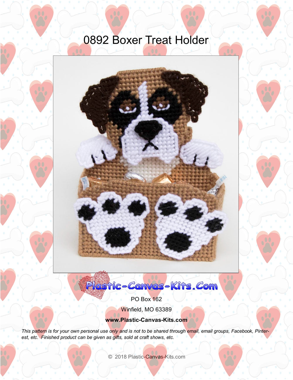 Boxer Treat Holder