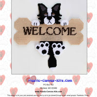 Border Collie Welcome Bone