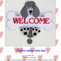 Poodle Welcome Bone