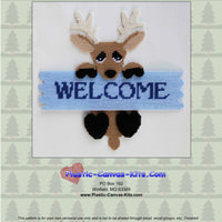 Cute Deer Welcome Sign