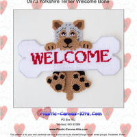 Yorkshire Terrier Welcome Bone