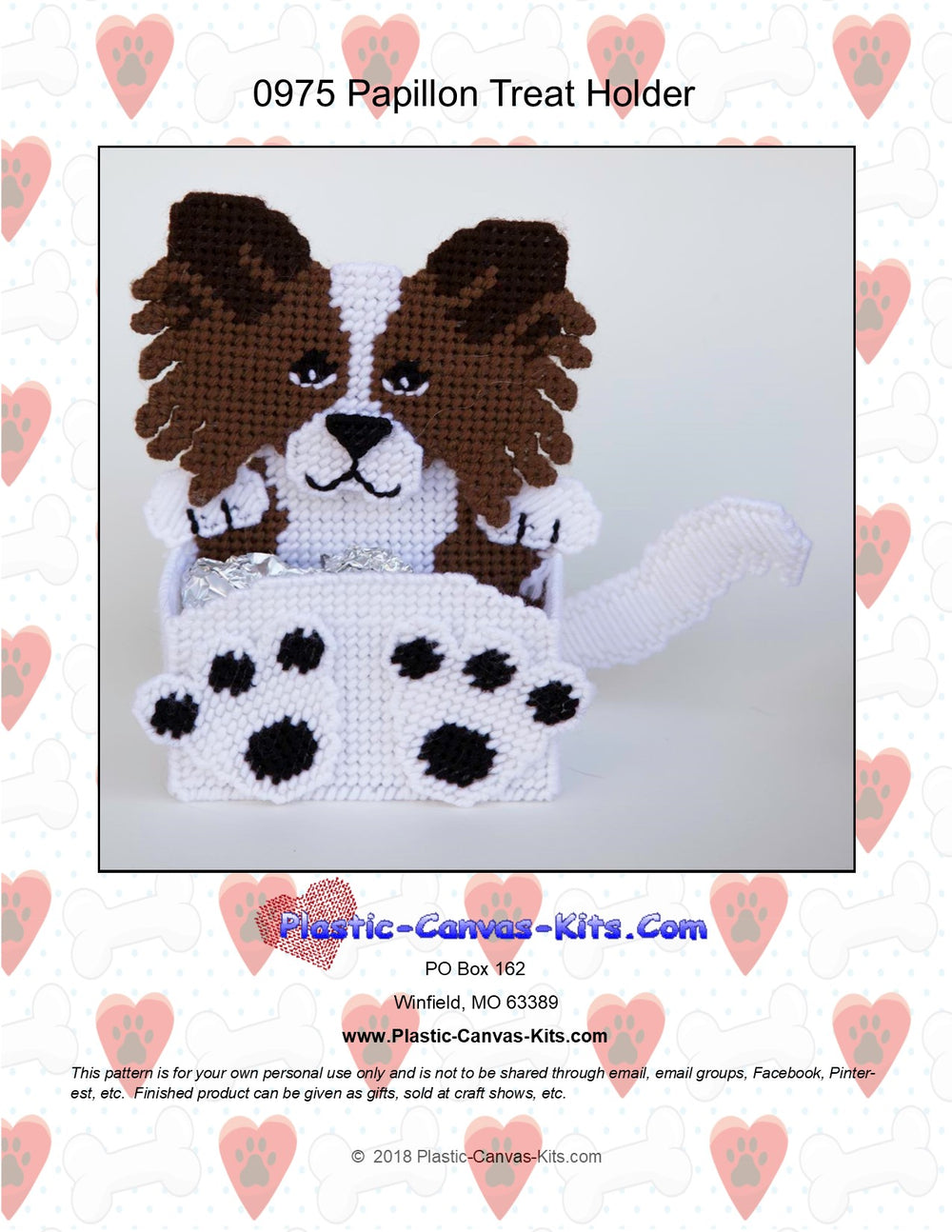 Papillon Treat Holder