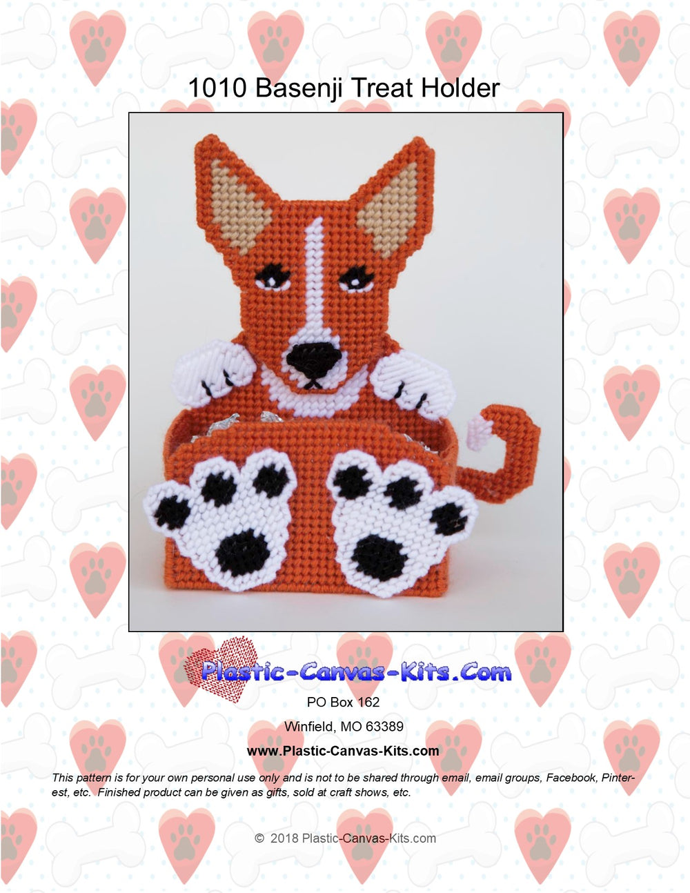 Basenji Treat Holder