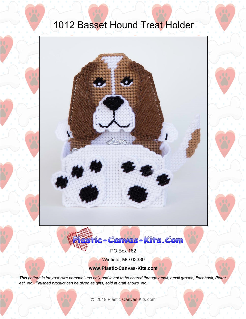 Basset Hound Treat Holder