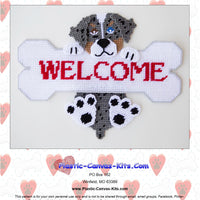 Australian Shepherd Welcome Bone