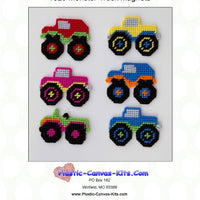 Monster Truck Magnet Set