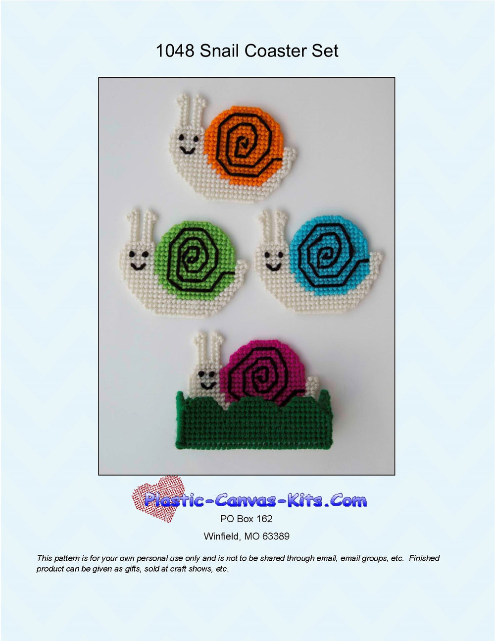 Snail Coaster Set