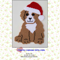 Christmas Puppy Dog Wall Hanging