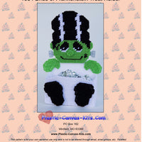 Halloween Bride of Frankenstein Treat Holder