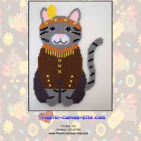 Indian Cat Wall Hanging
