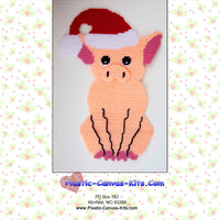 Christmas Pig Wall Hanging