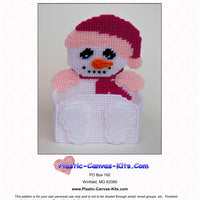 Snowman (Girl) Treat Holder