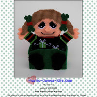 Christmas Ugly Sweater Girl Treat Holder