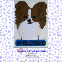 Papillon Welcome Sign