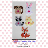 Heart Shaped Animal Magnets