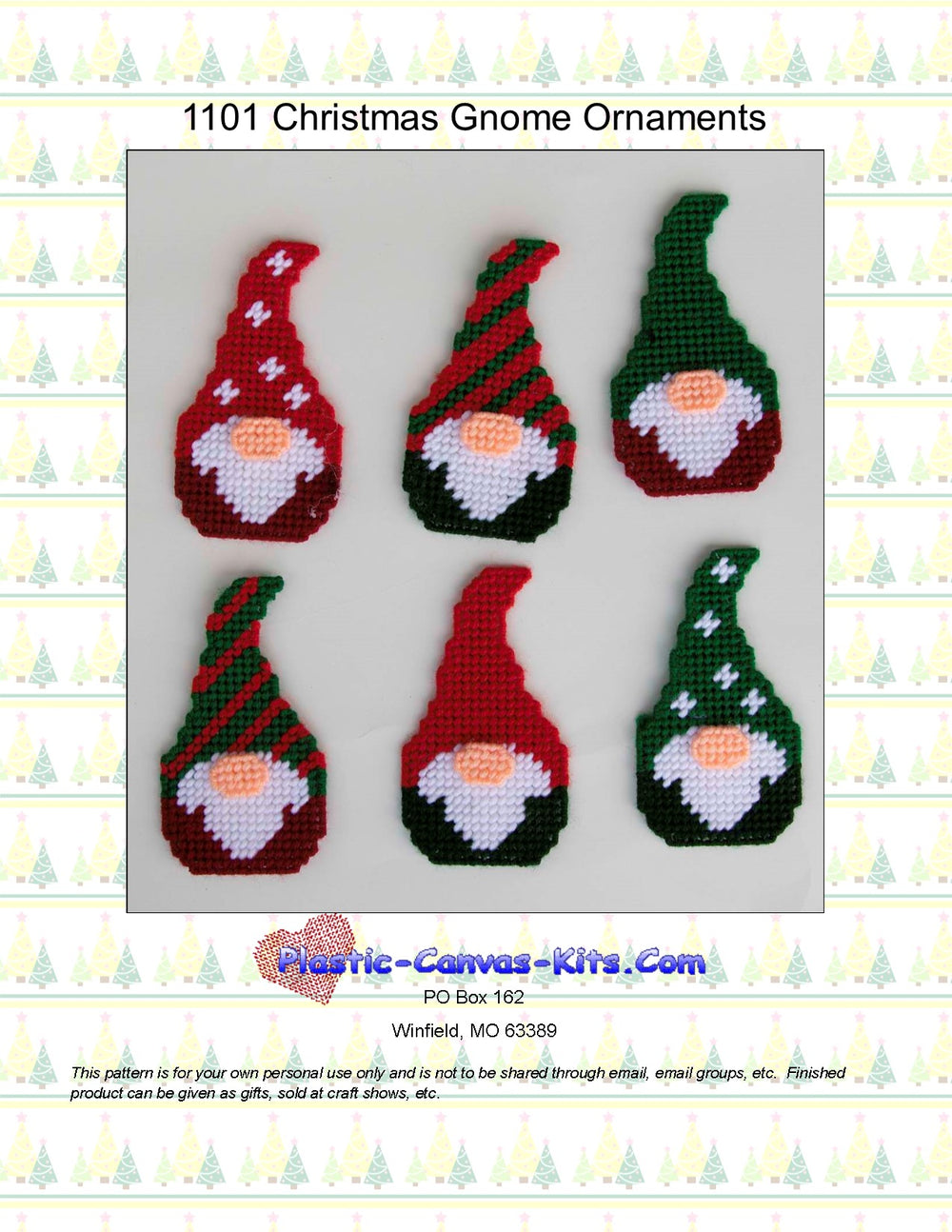 Gnome Christmas Ornaments