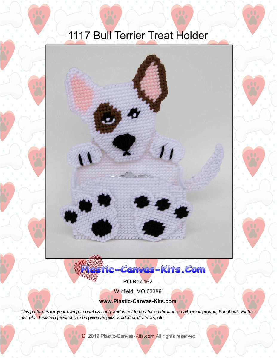 Bull Terrier Treat Holder