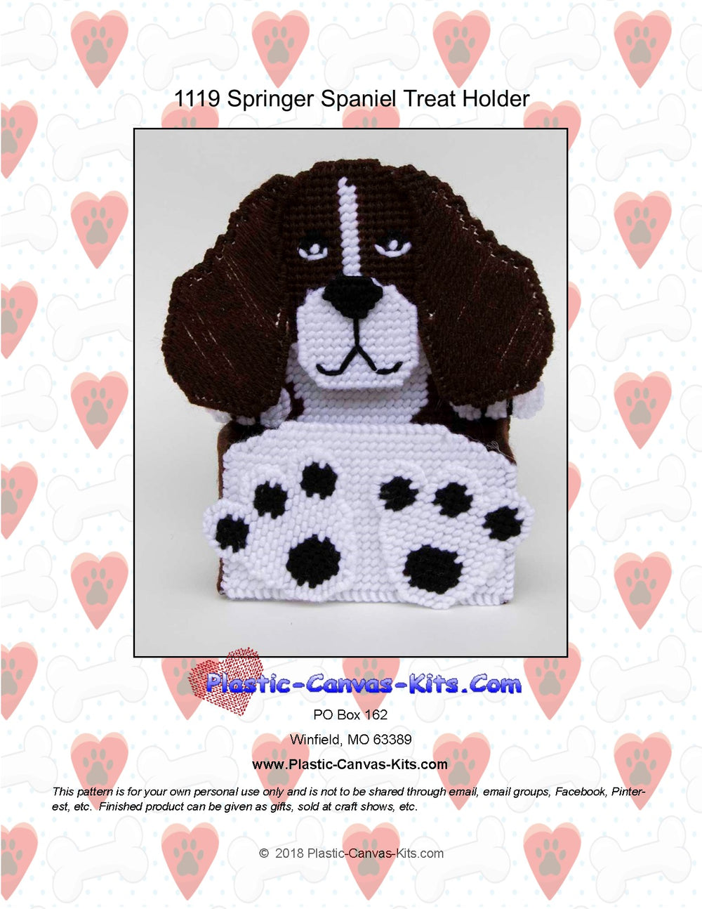 Springer Spaniel Treat Holder