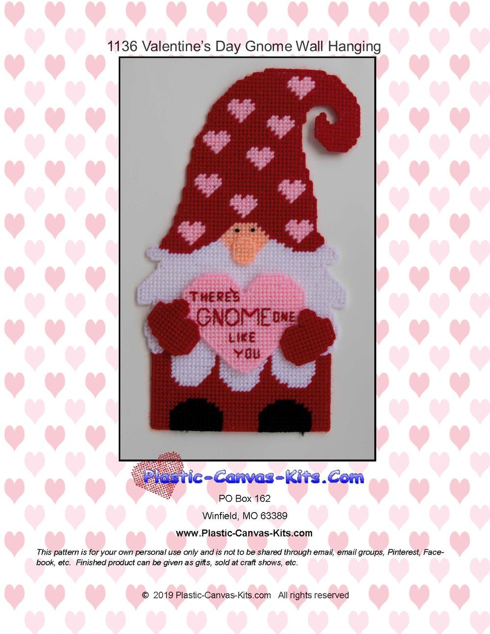 Gnome One Like You Wall Hanging