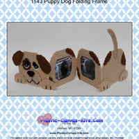 Puppy Dog Folding Picture Frame