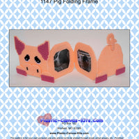 Pig Folding Picture Frame