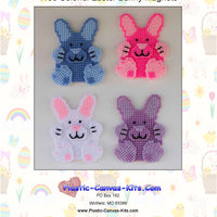 Colorful Easter Bunny Magnets