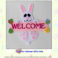 Easter Bunny Welcome Sign