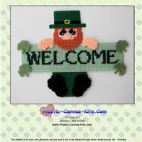 Leprechaun Welcome Sign