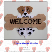 Jack Russell Terrier Welcome Bone