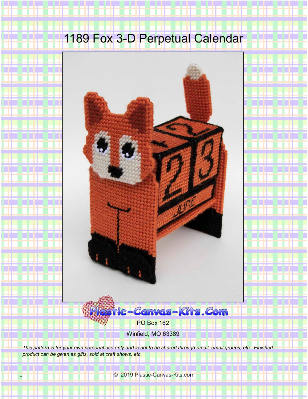 Fox Perpetual Calendar