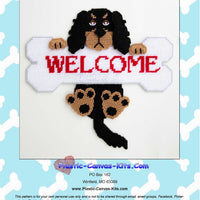 Gordon Setter Welcome Bone