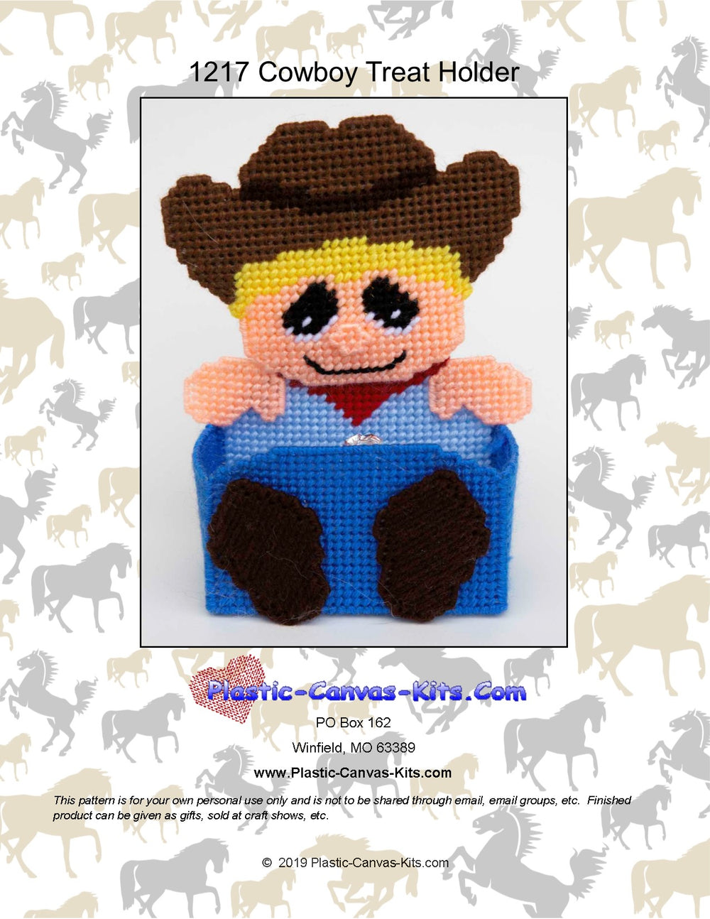 Cowboy Treat Holder