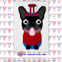 Patriotic Dog 1 Wall Hanging