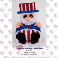Patriotic Uncle Sam Treat Holder