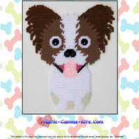 Smiling Papillon Wall Hanging