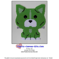 Halloween Frankenstein Cat Wall Hanging
