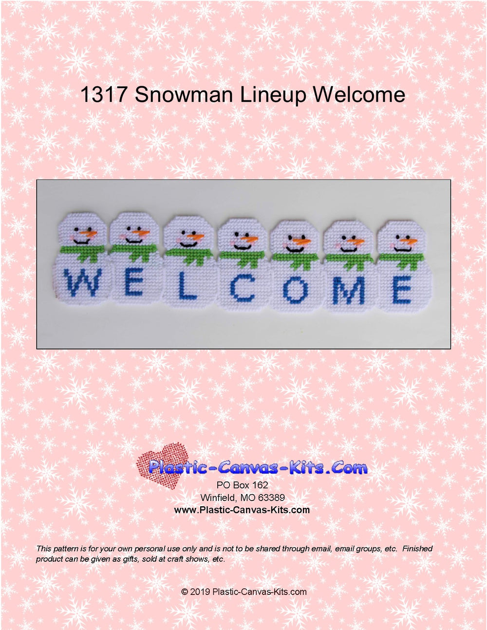Snowman Lineup Welcome